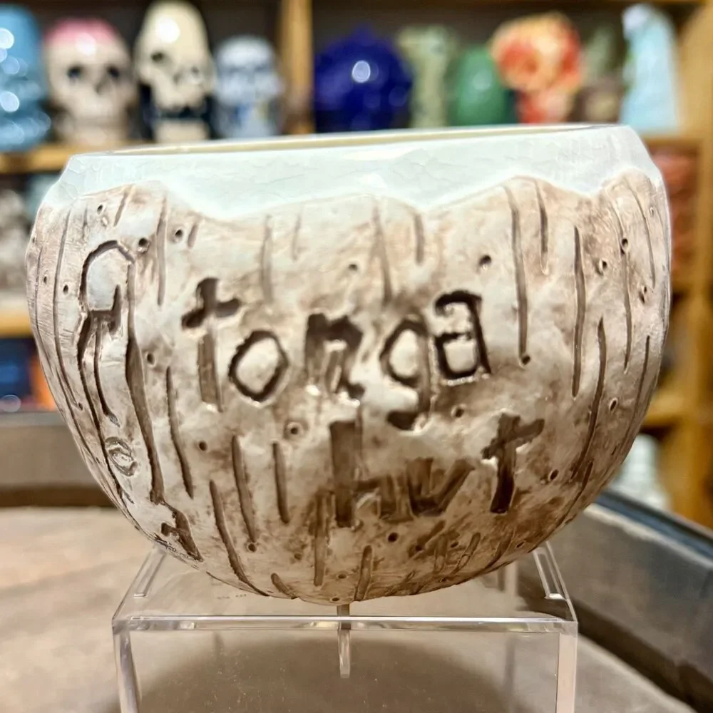 Tonga Hut 2012 Coconut Tiki Mug Eric October Only 50 Made Palm Springs Hollywood